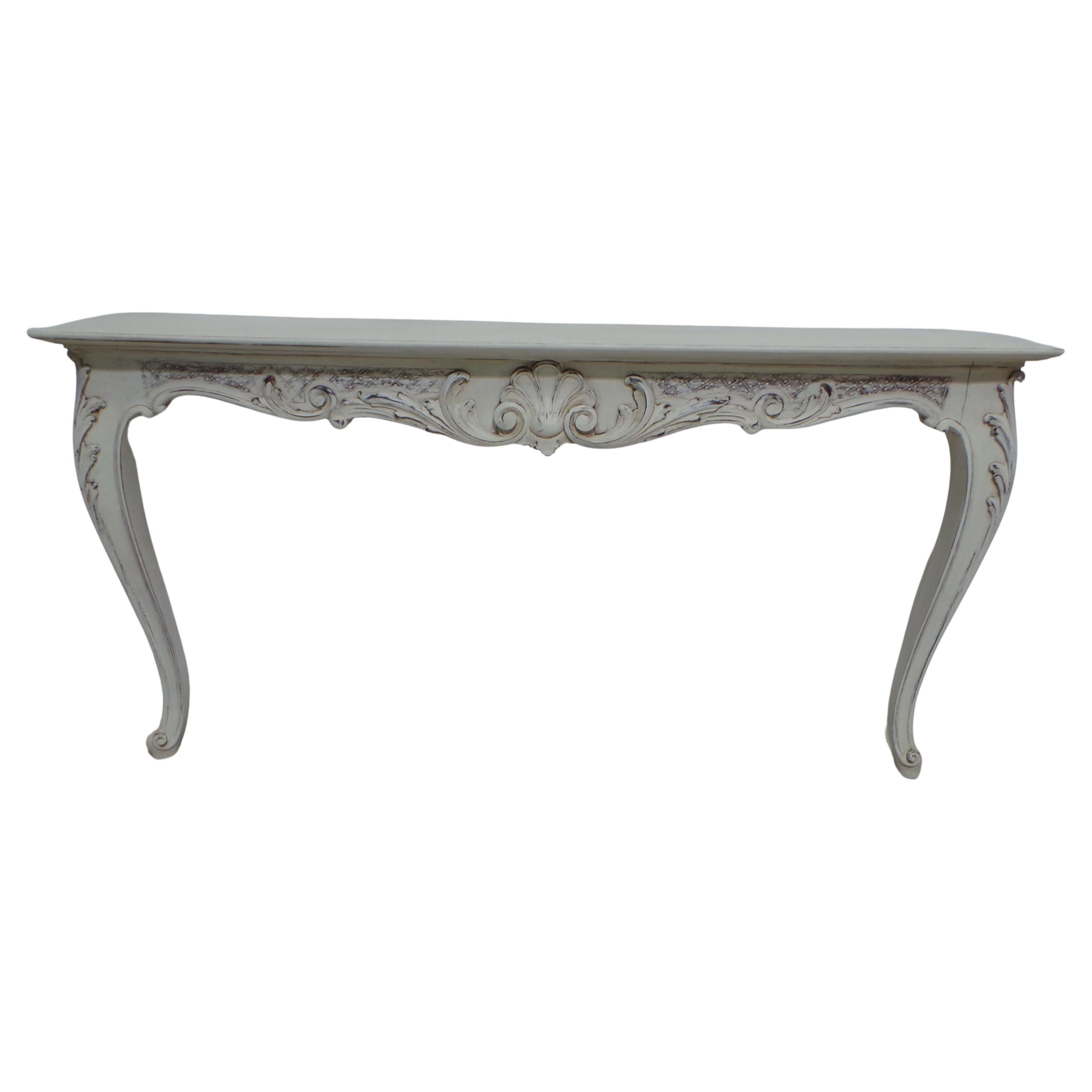 Rococo Console Table For Sale