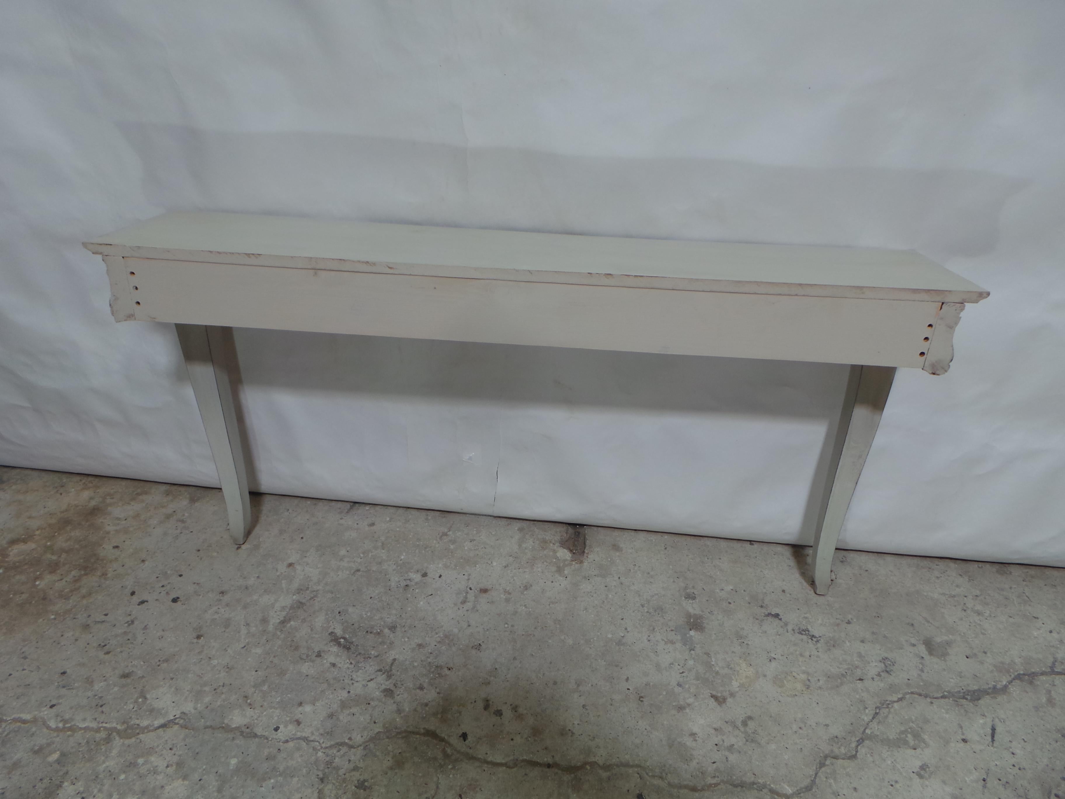 Rococo Console Table Wall Mount For Sale 5