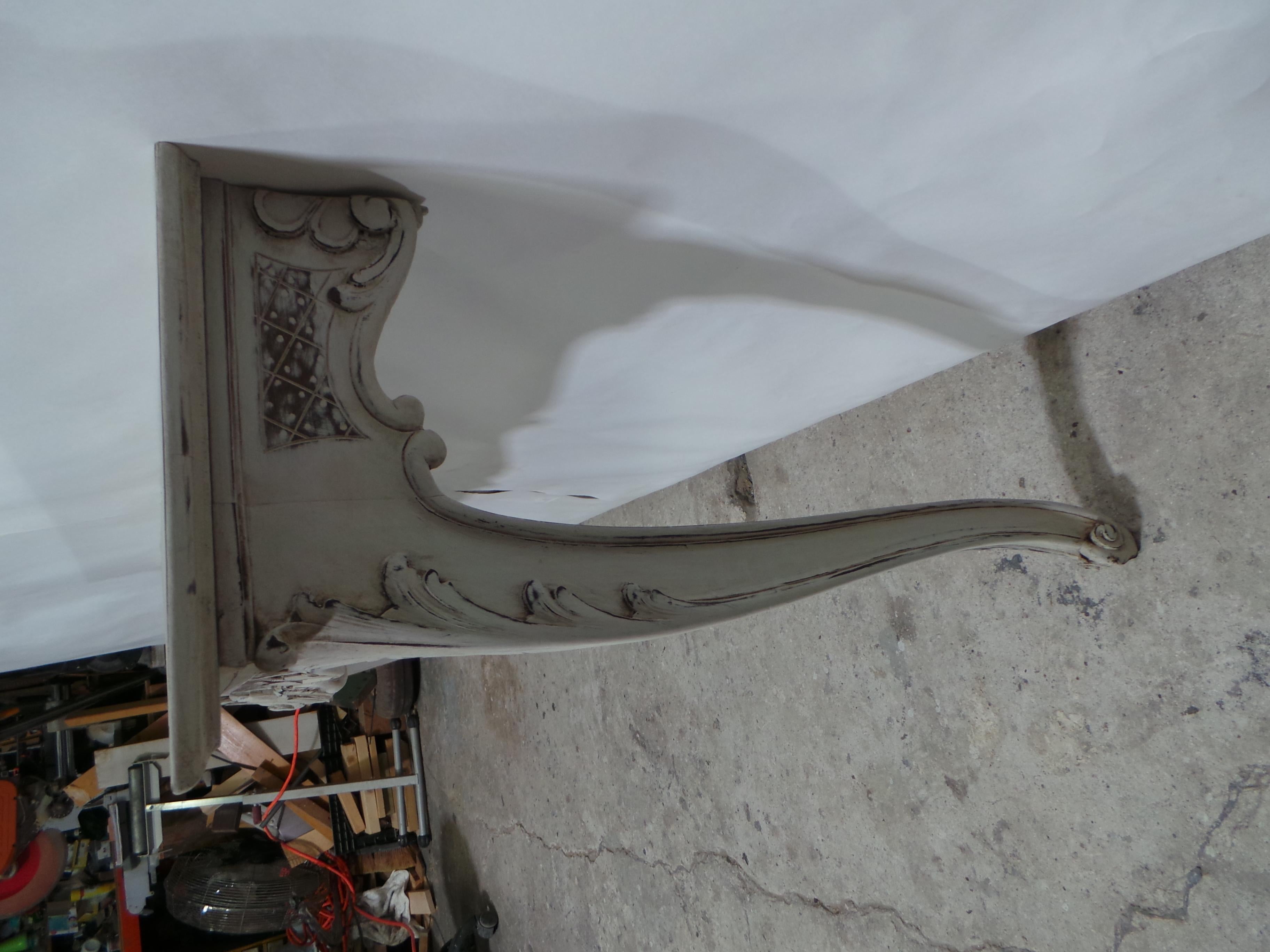 Rococo Console Table Wall Mount For Sale 2