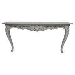 Mesa Consola Rococó Montaje en Pared