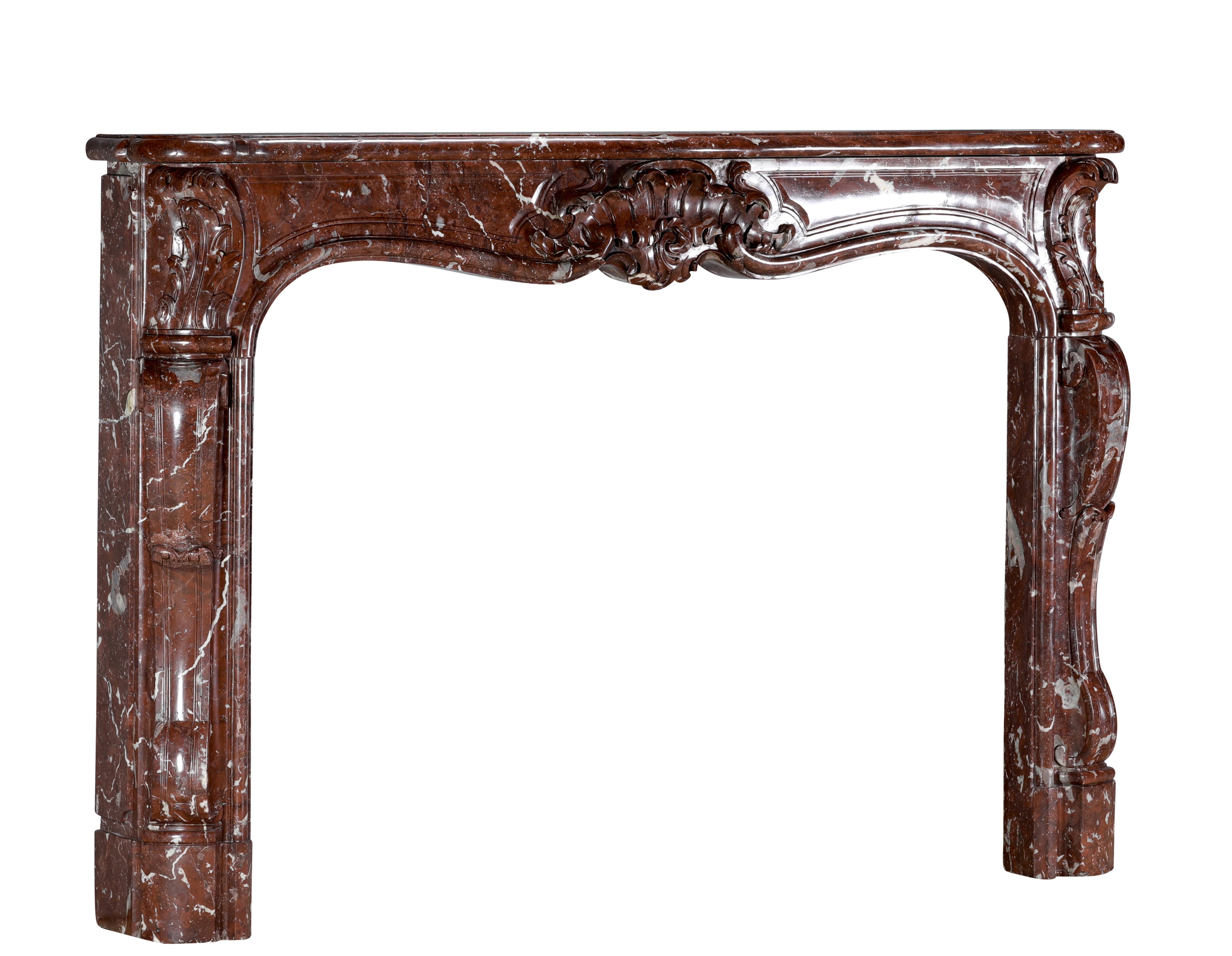 Rococo Fireplace - Palladian Masterpiece - Era- Pleasure & Aristocratic Display For Sale 9
