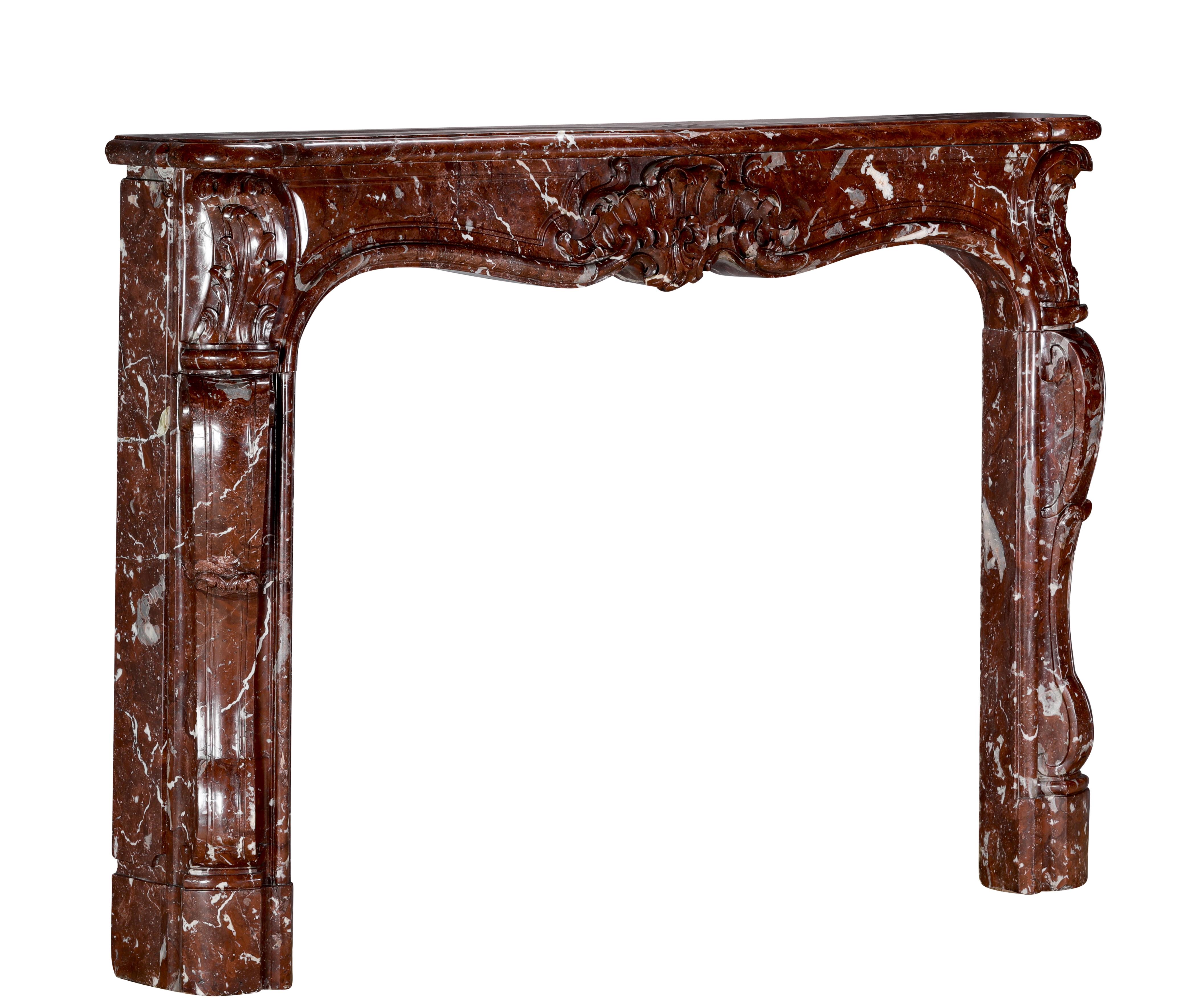 Rococo Fireplace - Palladian Masterpiece - Era- Pleasure & Aristocratic Display For Sale 10