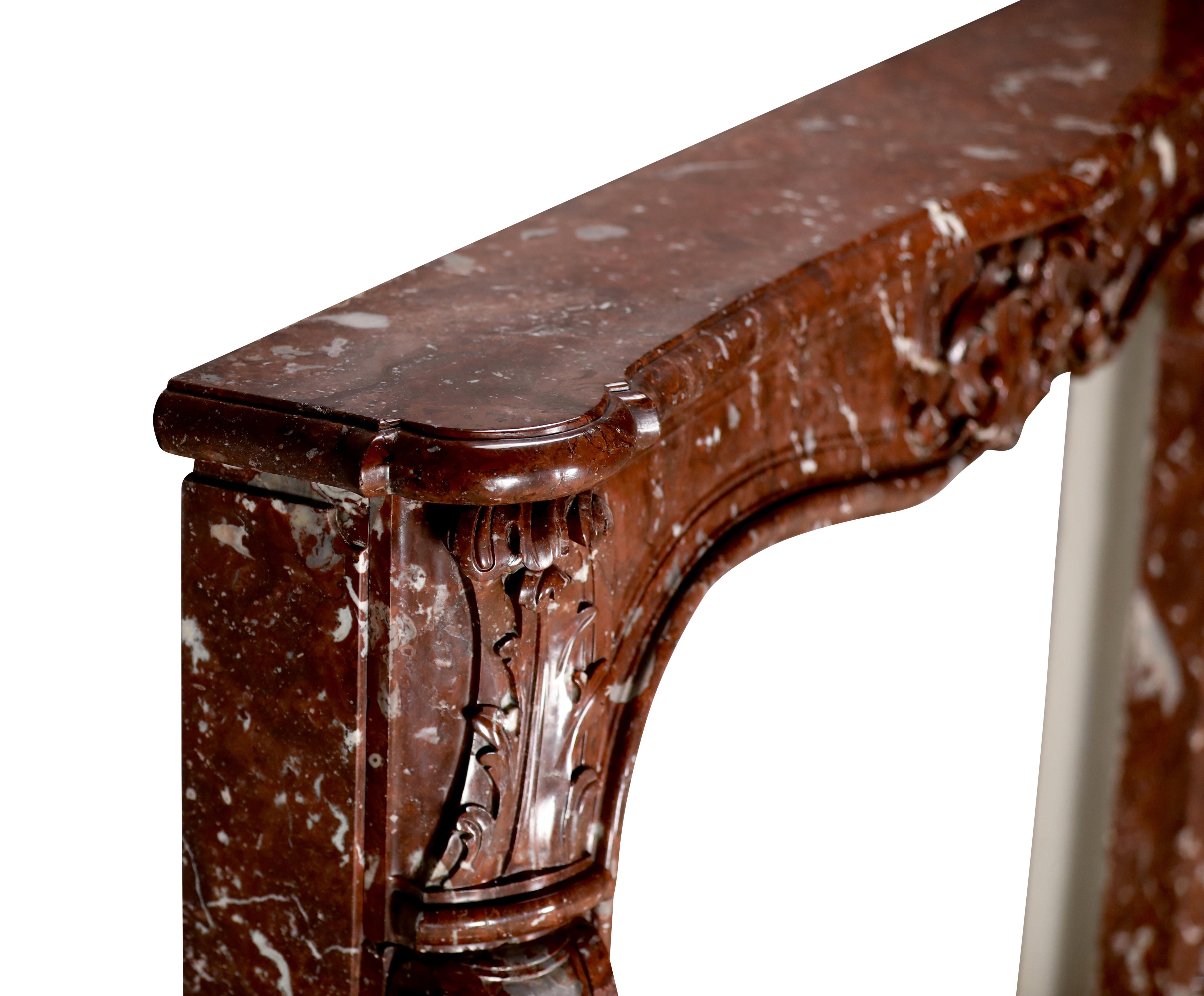 Rococo Fireplace - Palladian Masterpiece - Era- Pleasure & Aristocratic Display For Sale 2