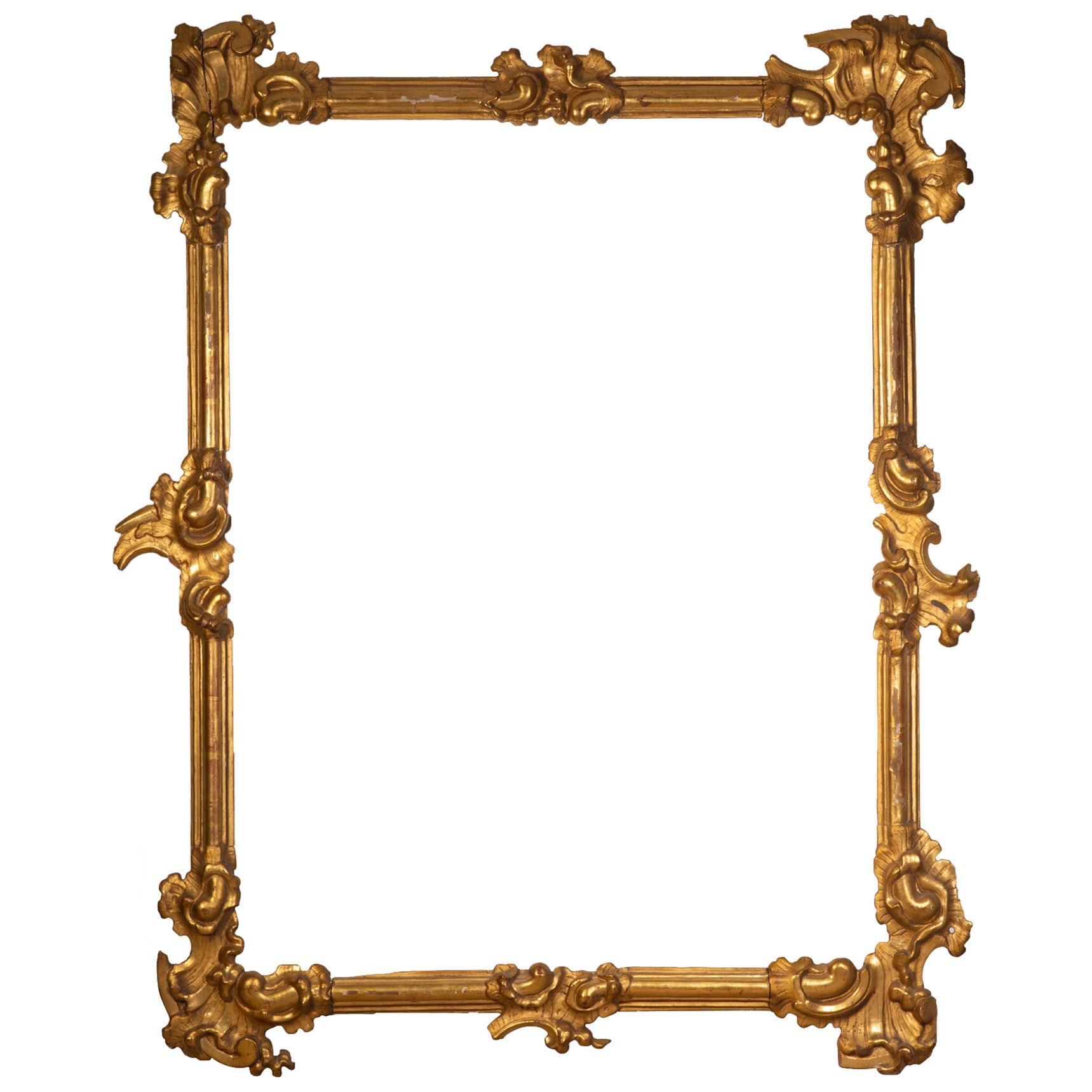 Rococo frame. Gilded wood. 18th century.