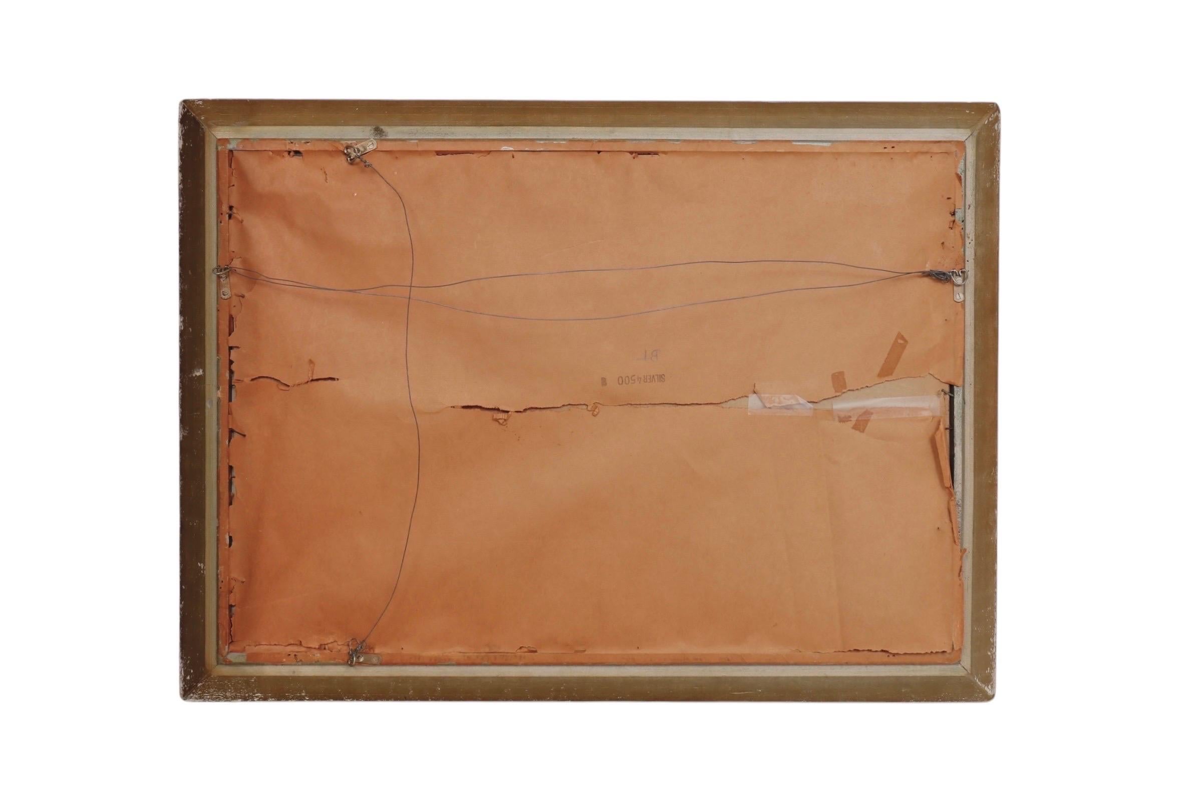 Miroir Rococo à encadrement doré en vente 2