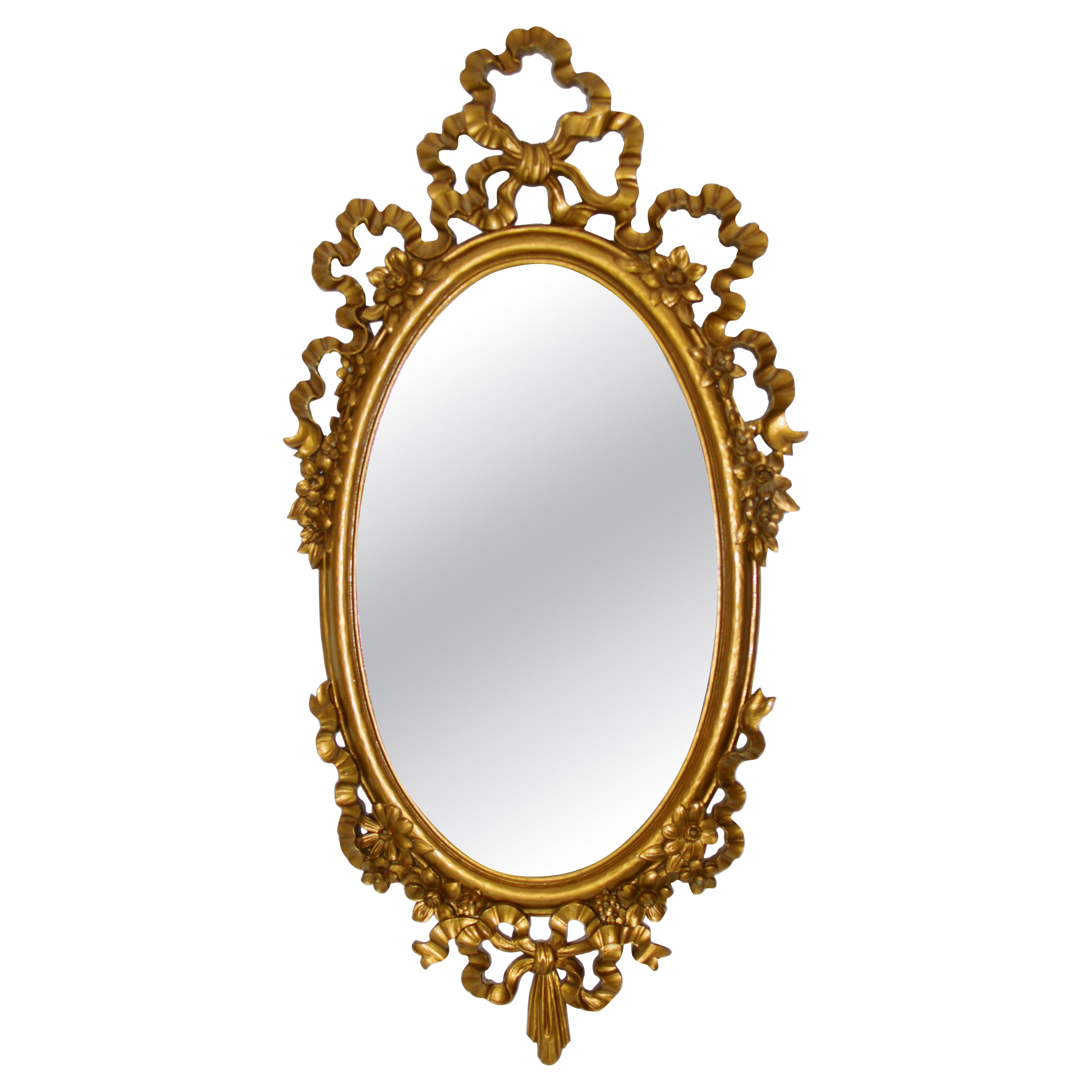 Miroir Rococo Or Mural Syroco Marquage d
origine