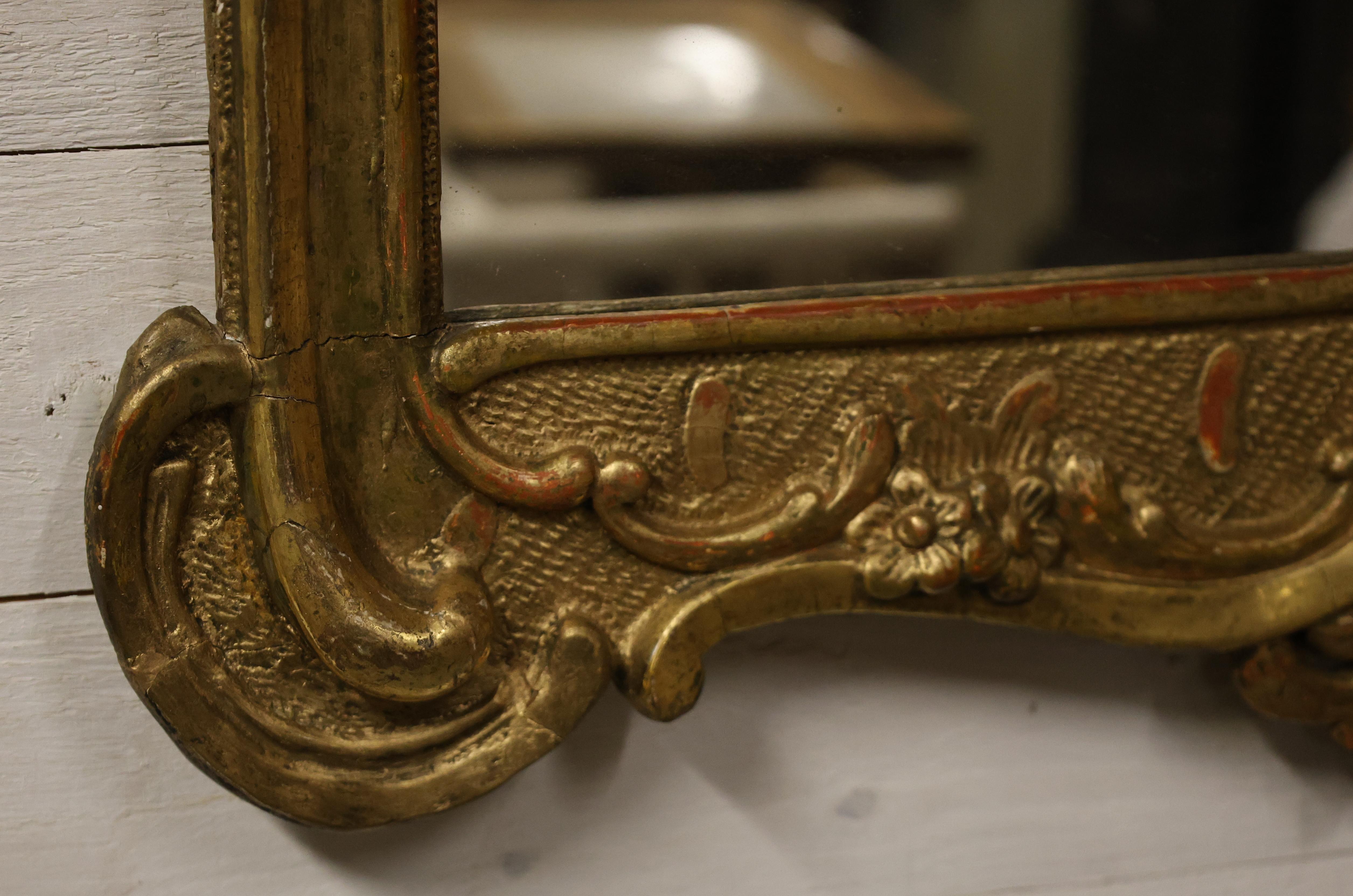 18th Century and Earlier Rococo Mirror For Sale