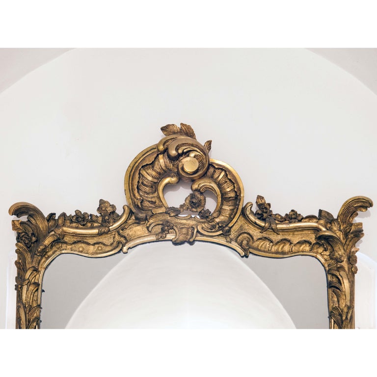 Rococo Mirror, 18th Century at 1stDibs