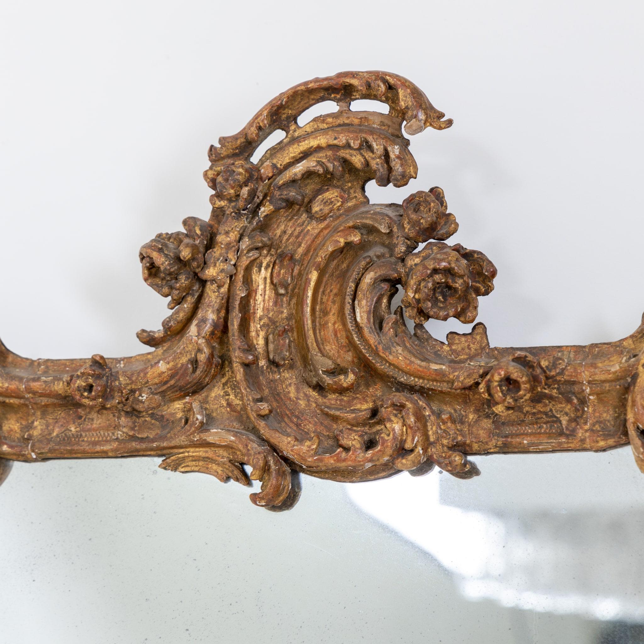 rich and curly decoration from the 18th century