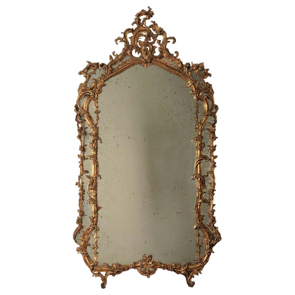 Rococo Mirror Tuscany, Italy, 18th Century at 1stDibs