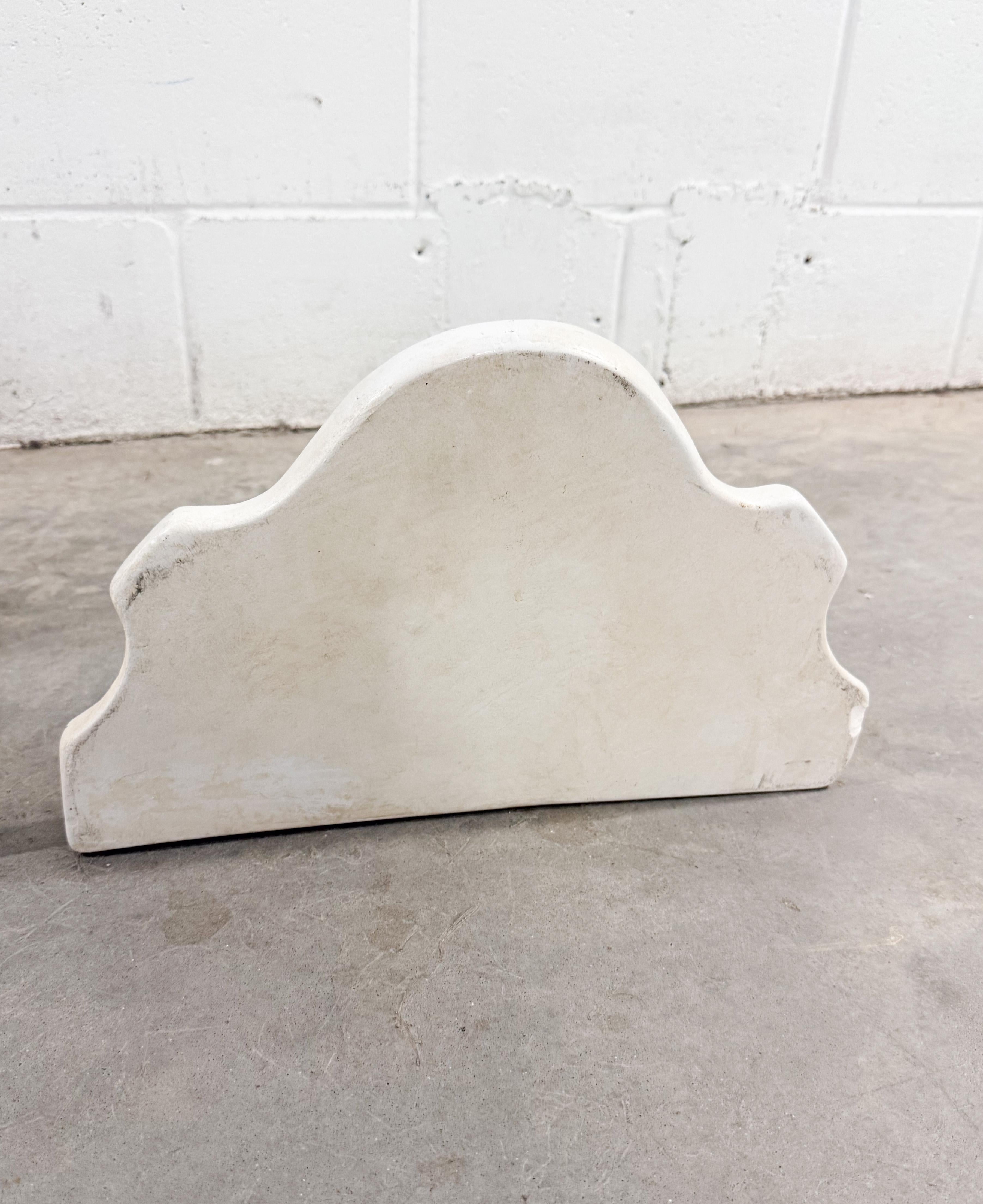 Mensole da parete da giardino rococò neoclassiche in pietra fusa a foglie d'acanto in vendita 9