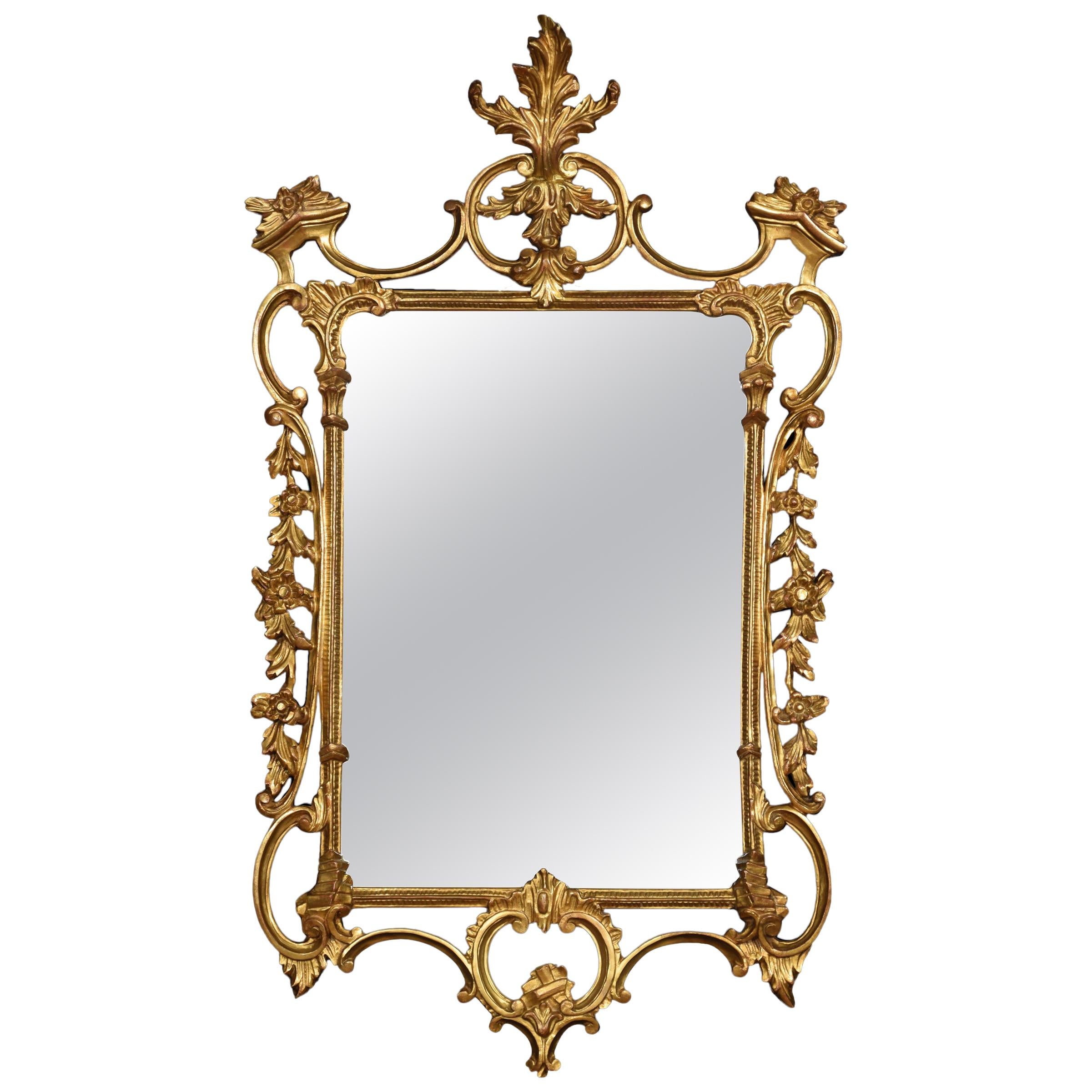 Rococo Revival Giltwood Mirror