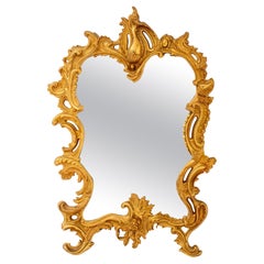 Antique Rococo Revival Ormolu Mirror, 19th C