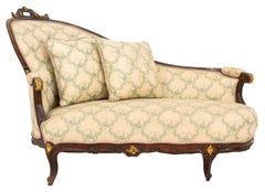 Rococo Revival Ormolu Mounted Rosewood Sofa