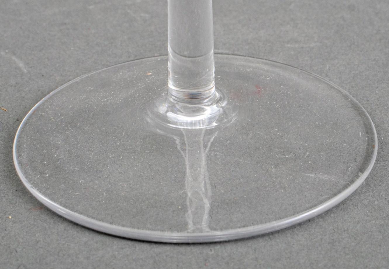 Rococo Revival Wine Glass Stemware, Set of 12 For Sale 1