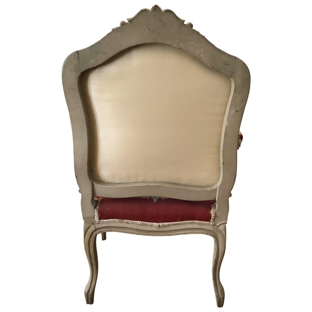 Rococo Style Aubisson Salon Suite, Late 19th Century For Sale 2