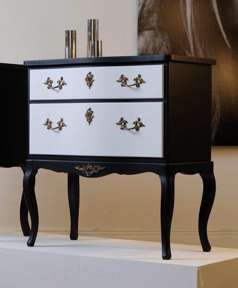 Mid-20th Century Rococo Style Bedside Commode For Sale