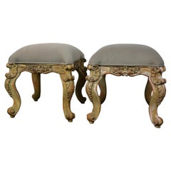 Rococo Style Bench S/2