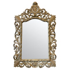 Rococo Style Carved Giltwood Mirror