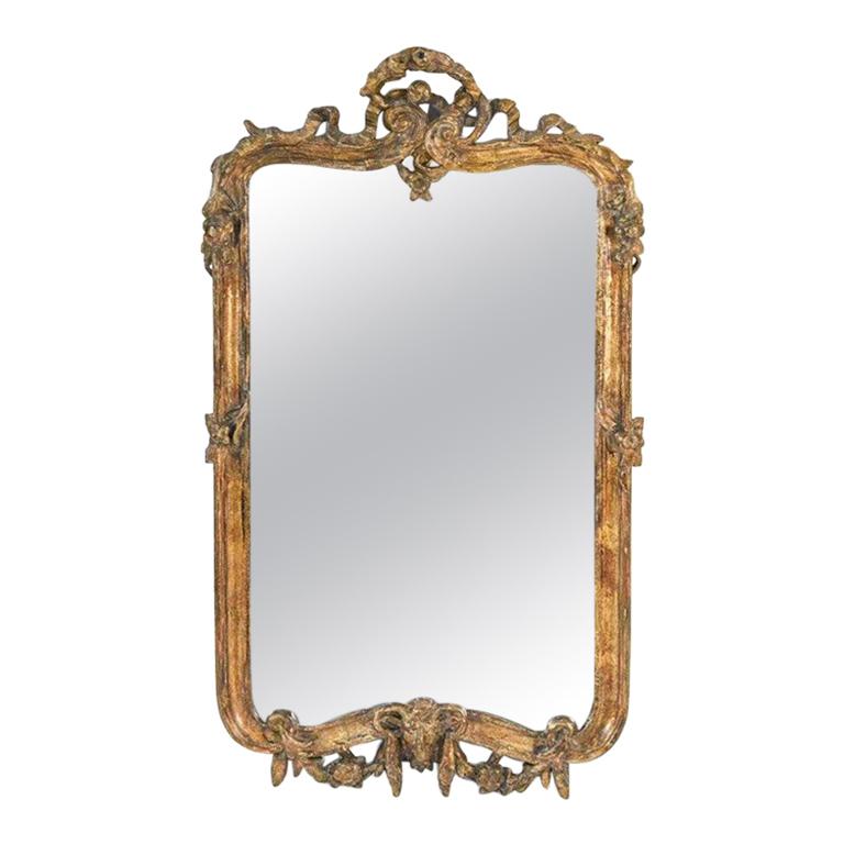 Rococo Style Gilt-Frame Mirror