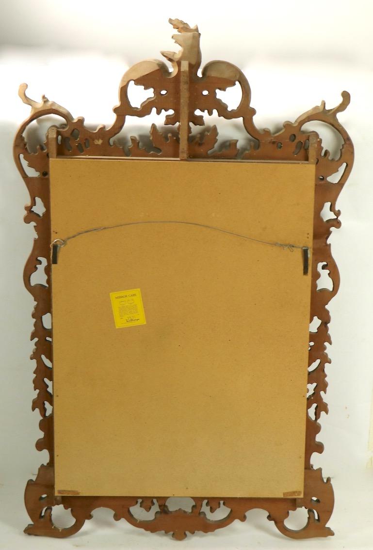 Rococo Style Gilt Mirror by Labarge 2