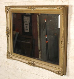 Rococo-style Giltwood Wall Mirror