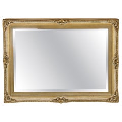 Rococo-style Giltwood Wall Mirror