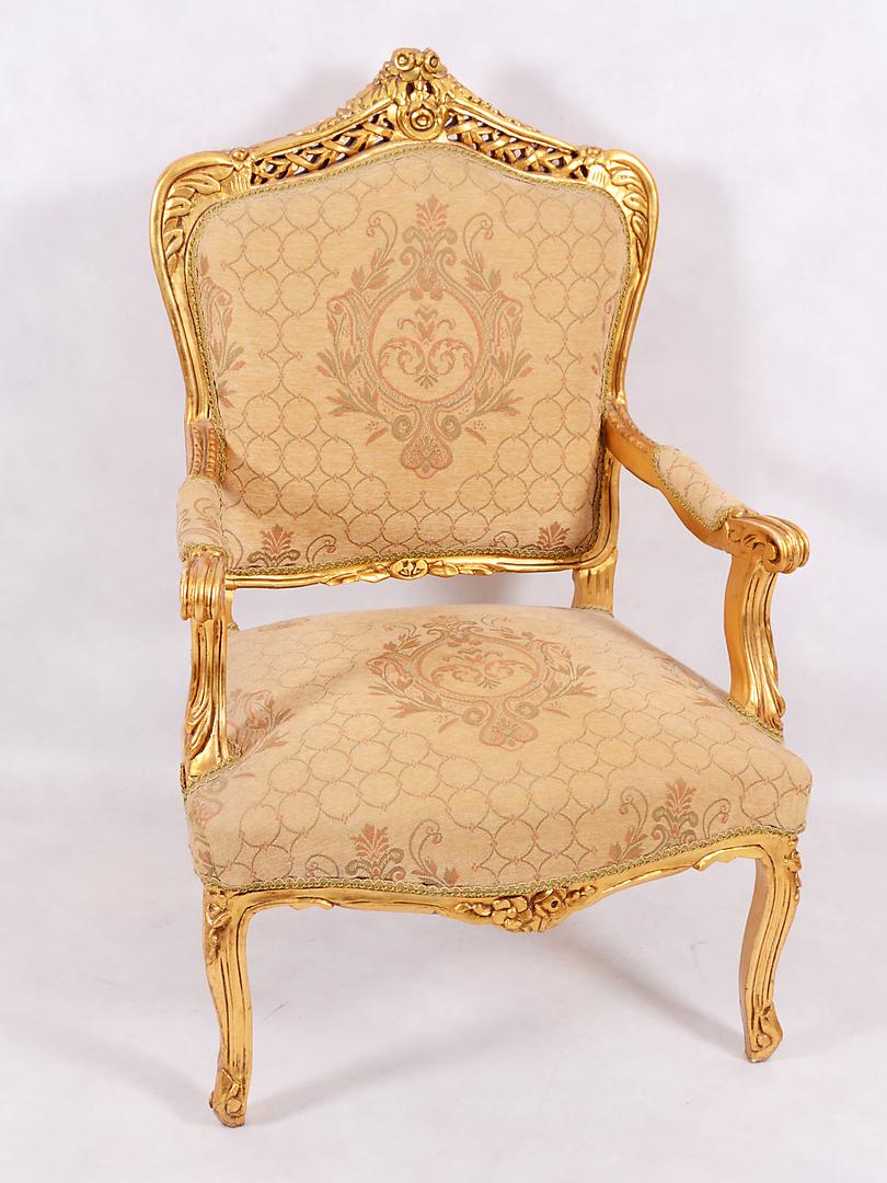 Français Chaise de style rococo de la fin du XIXe siècle en vente