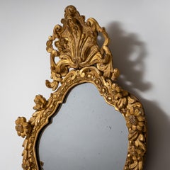 Rococo Style Mirror, 19th Century