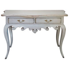 Rococo Style Swedish Console Table