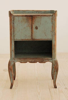 Rococo Table or Nightstand, Origin: Sweden, Circa 1760