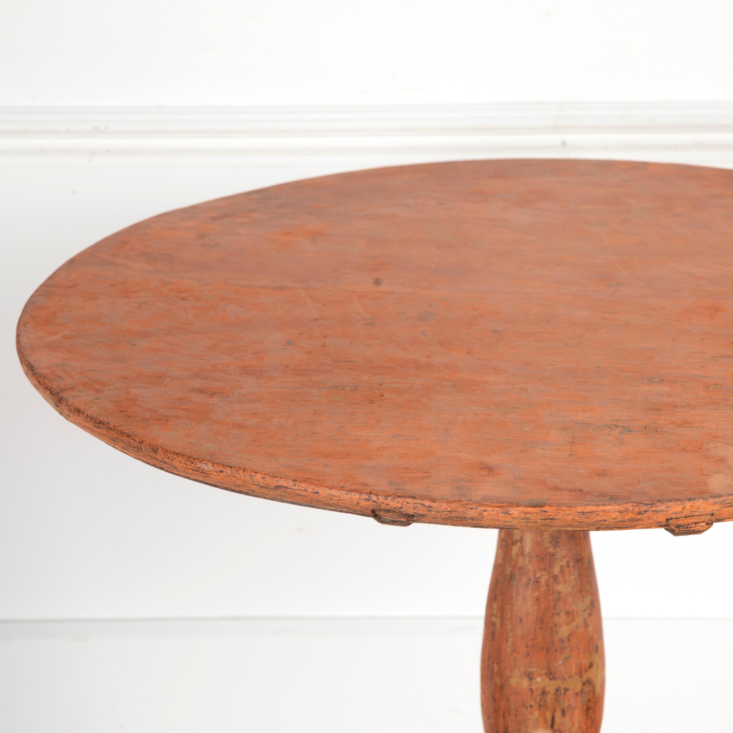 18th Century and Earlier Rococo Tilt Top Table For Sale