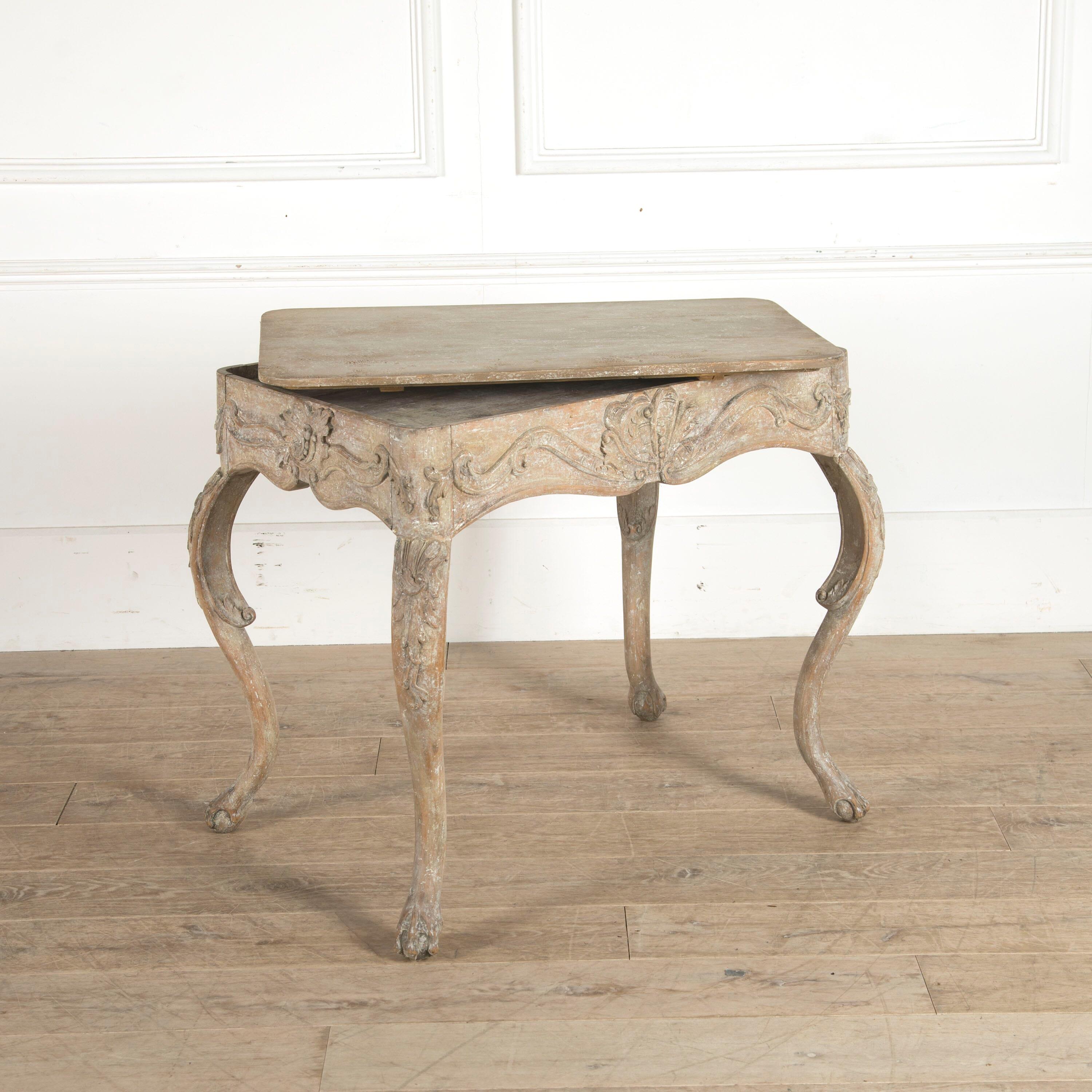 18th Century Rococo Tray Table