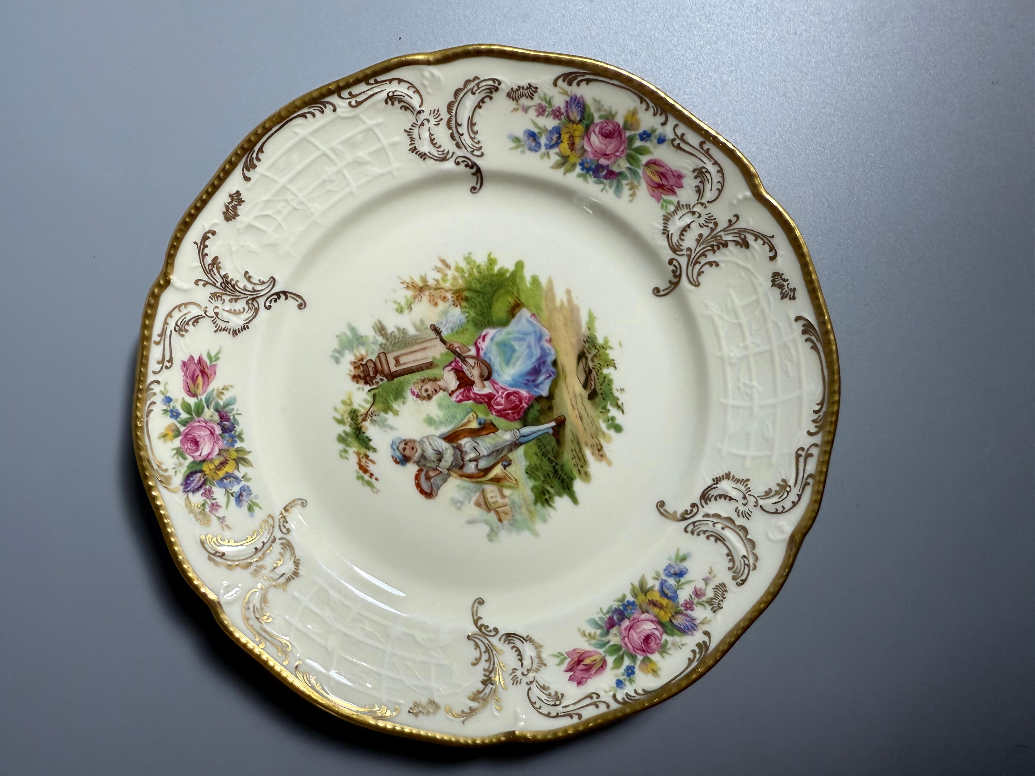 Rococó Vintage juego de café/té Rosenthal Sanssouci Años 30 Porcelana en venta