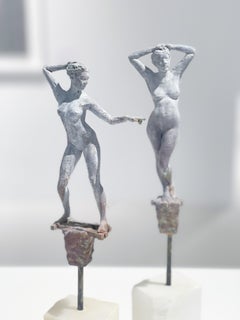 Lilliputian #45 by Rod Moorhead. Figurative sculpture.