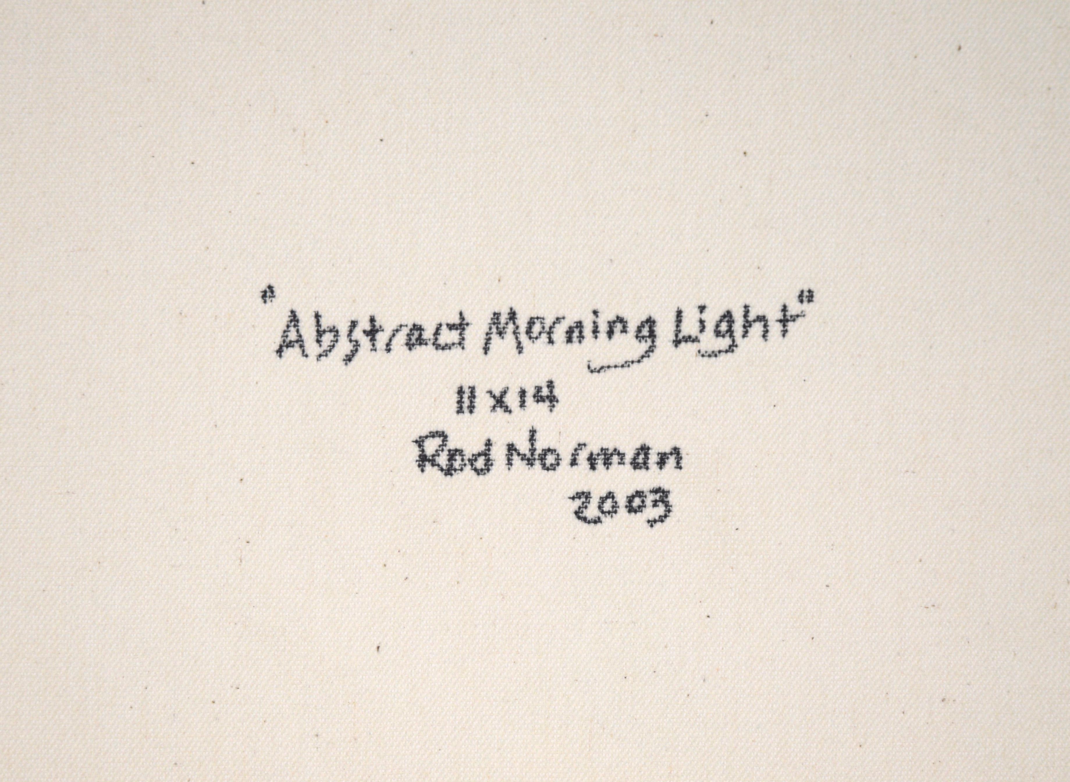 « Abstract Morning Light », composition géométrique en acrylique sur toile en vente 4