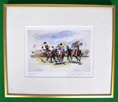 Rolex Gold Cup Palm Beach Polo 1990 Print by Rod Skidmore