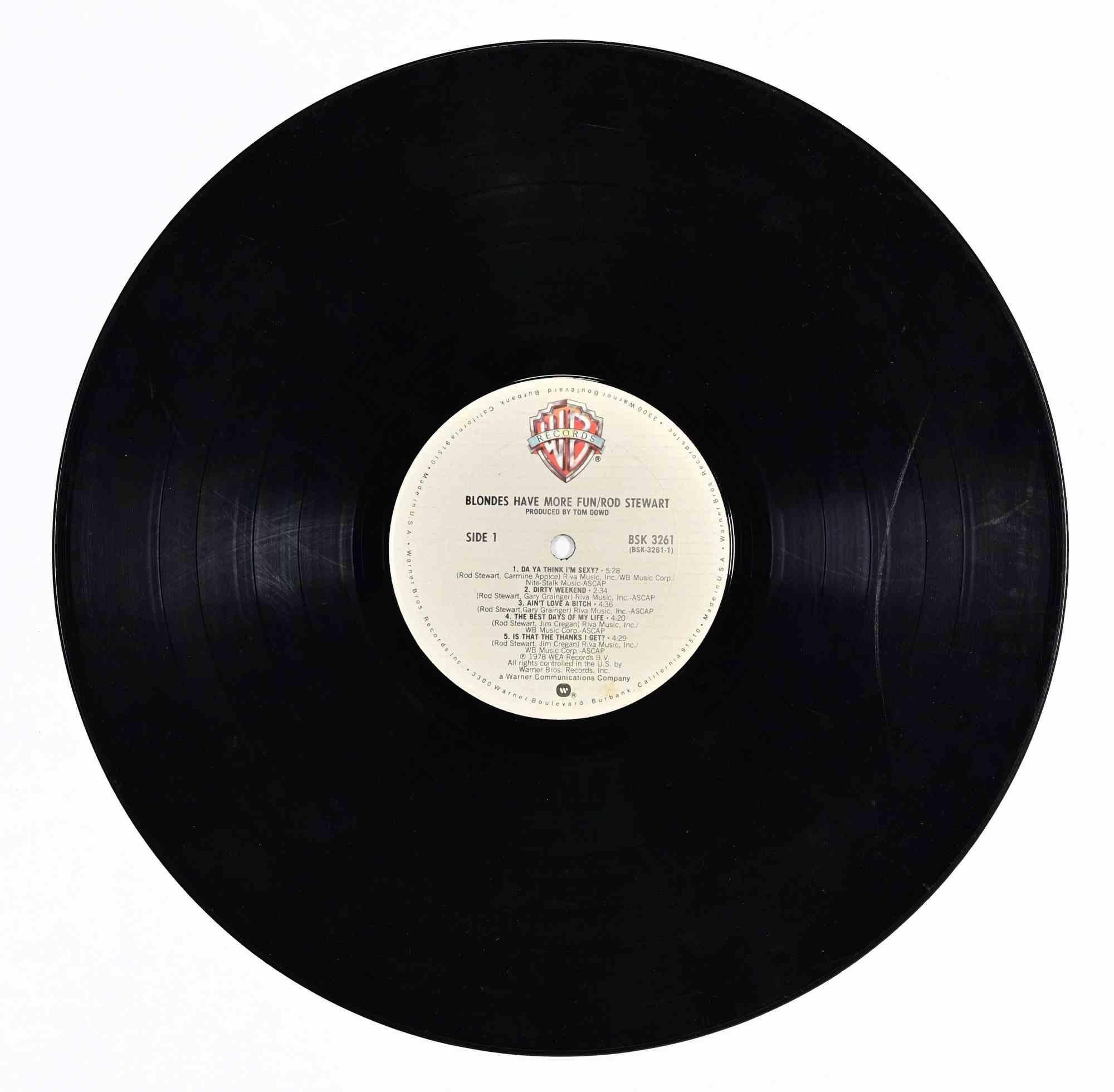 Americano Rod Stewart - Le bionde si divertono di più (Warner Bros. Records, 1978) in vendita