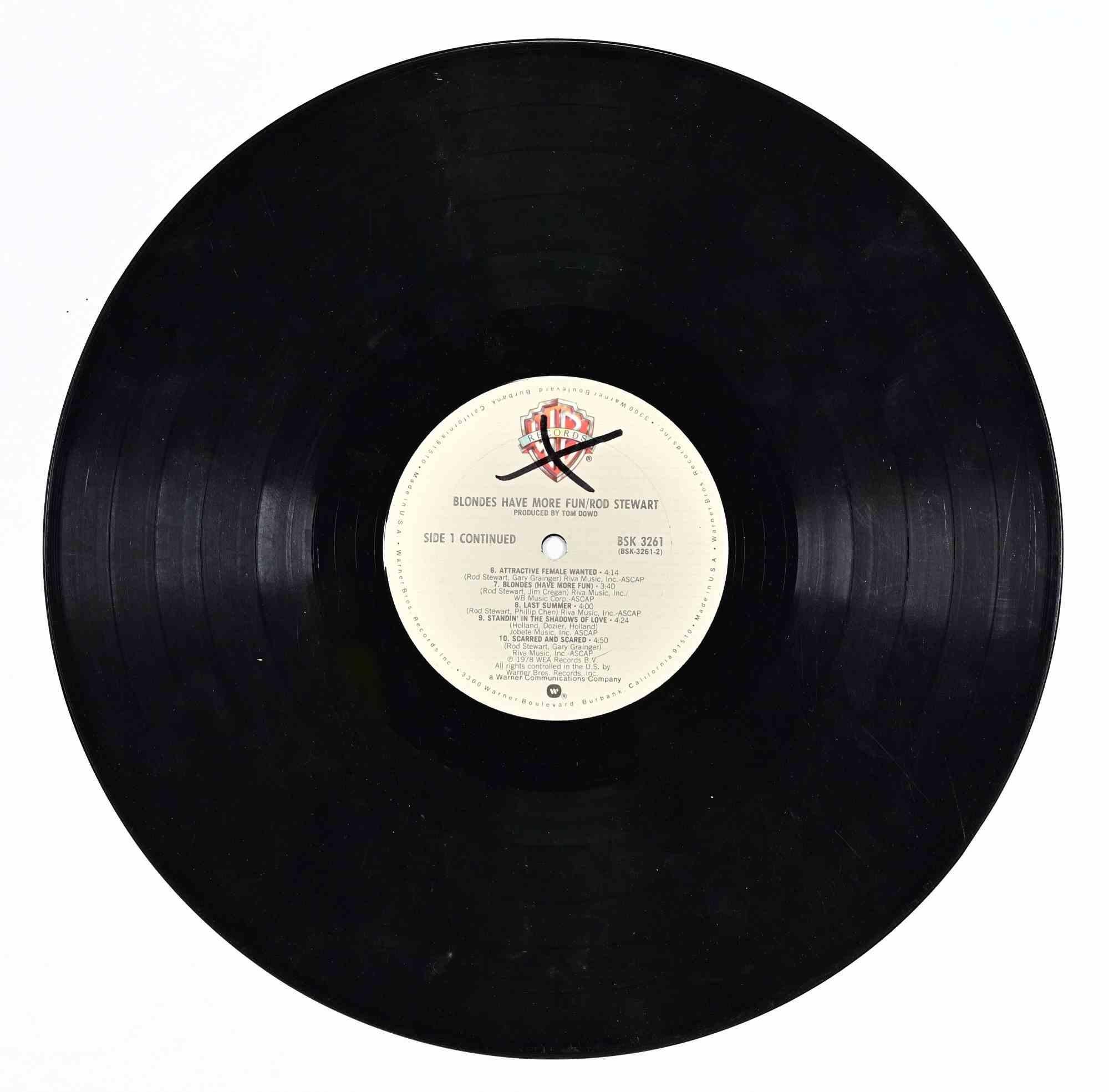 Rod Stewart - Le bionde si divertono di più (Warner Bros. Records, 1978) In condizioni buone in vendita a Roma, IT