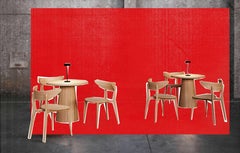 Lampe de bureau ROD rose tendre par Diesel Living with Lodes