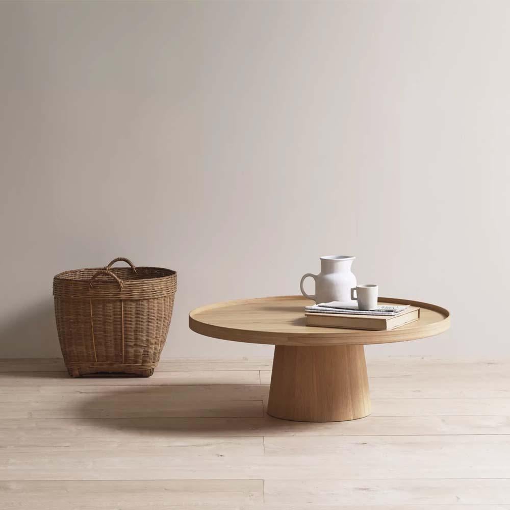 The Rodan coffee table : rigorous simplicity & comfort

Rodan is inspired by the restraint and detailing of the iconic Shaker box. The table marries a turned, solid wood and very stable base, upon which sits the top, whose lip is then secured with