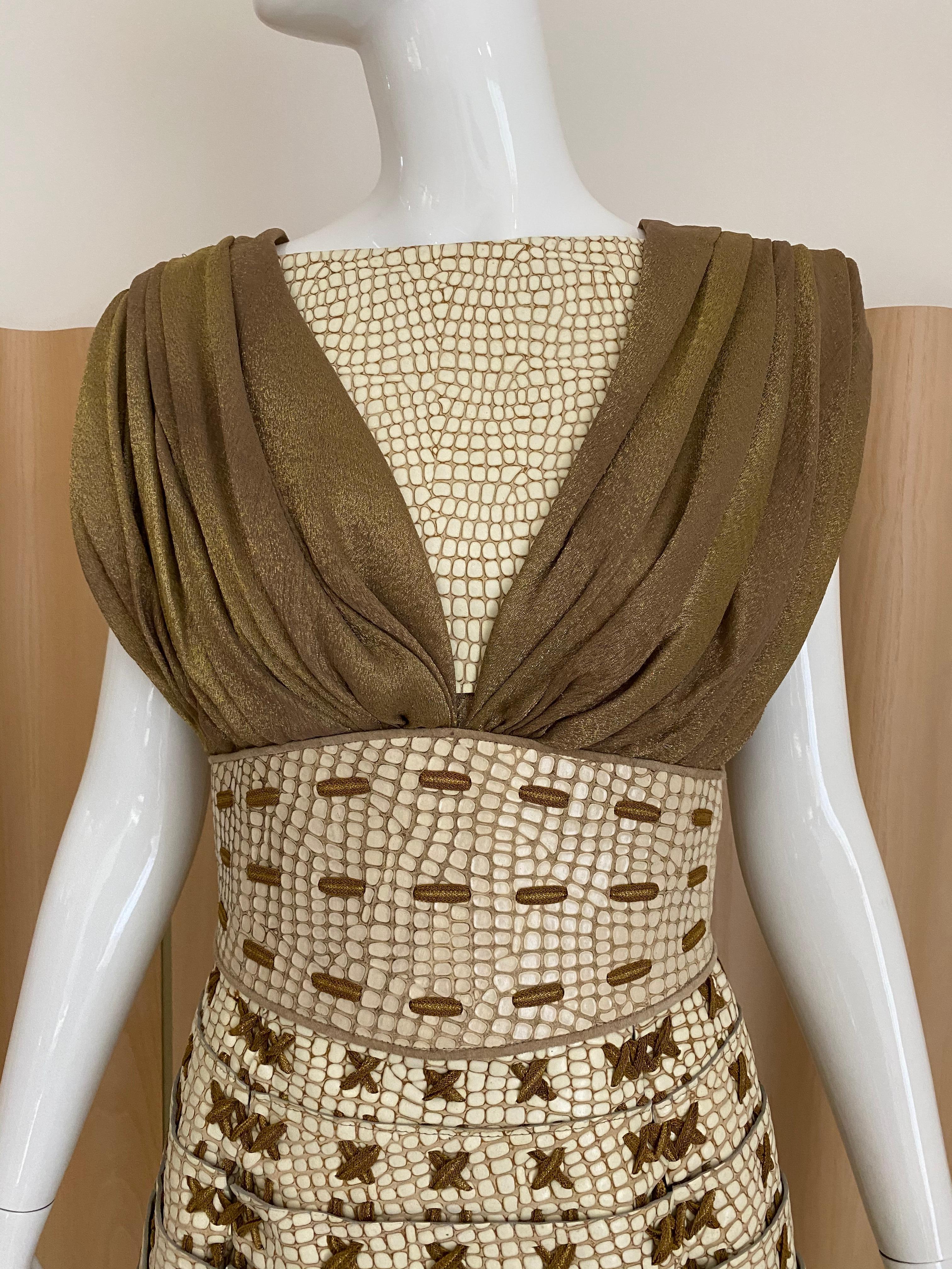 Vestido de Pasarela RODARTE 2011 Beige en venta