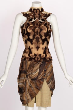 Rodarte 2011 Runway Robe en bois en tulle brodé