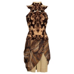 Rodarte 2011 Runway Robe en bois en tulle brodé