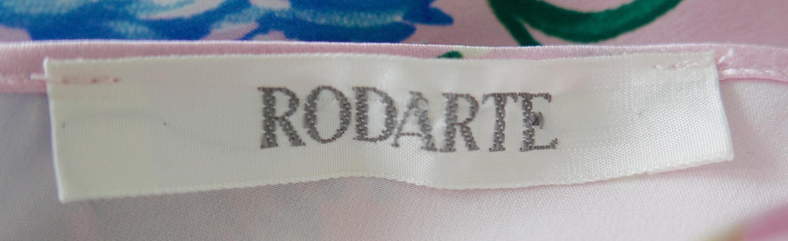 Rodarte pink silk corsage embellished slip dress For Sale 3