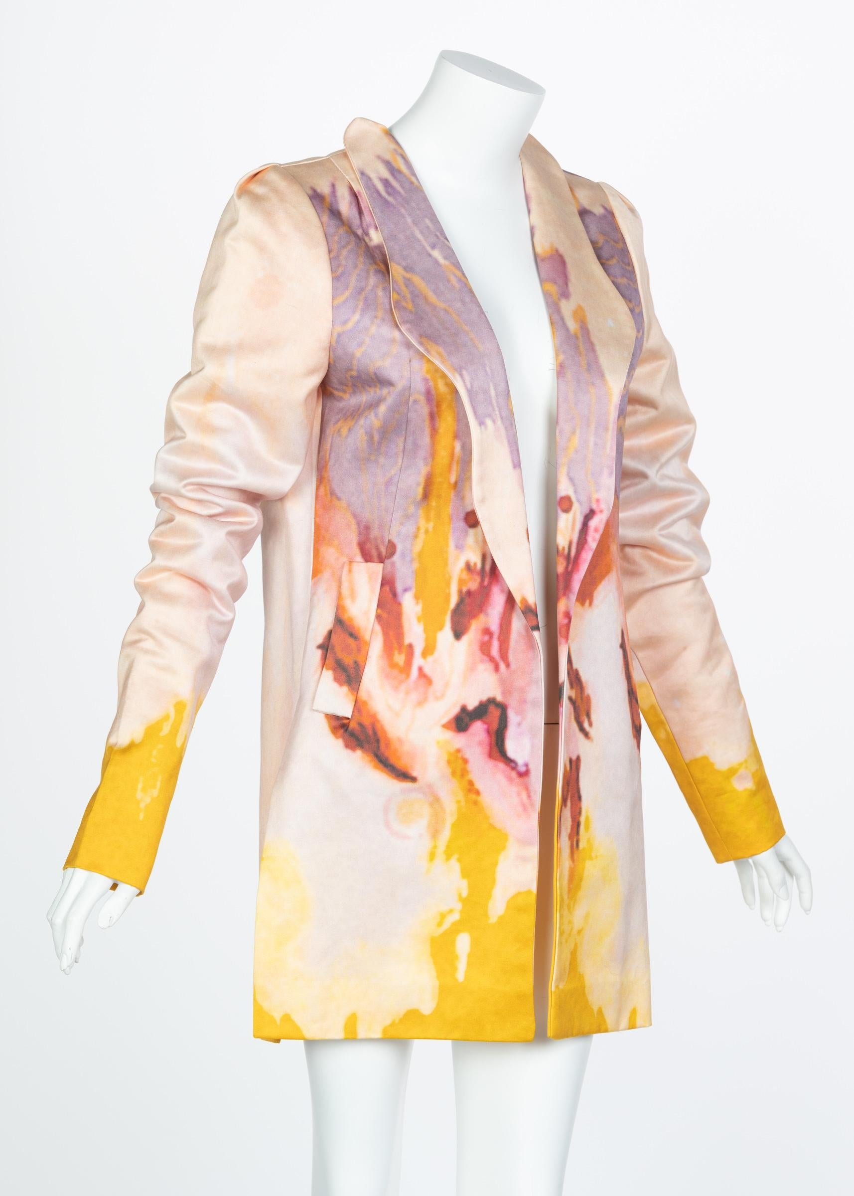 Rodarte Watercolor Jacket Runway Spring , 2008 10