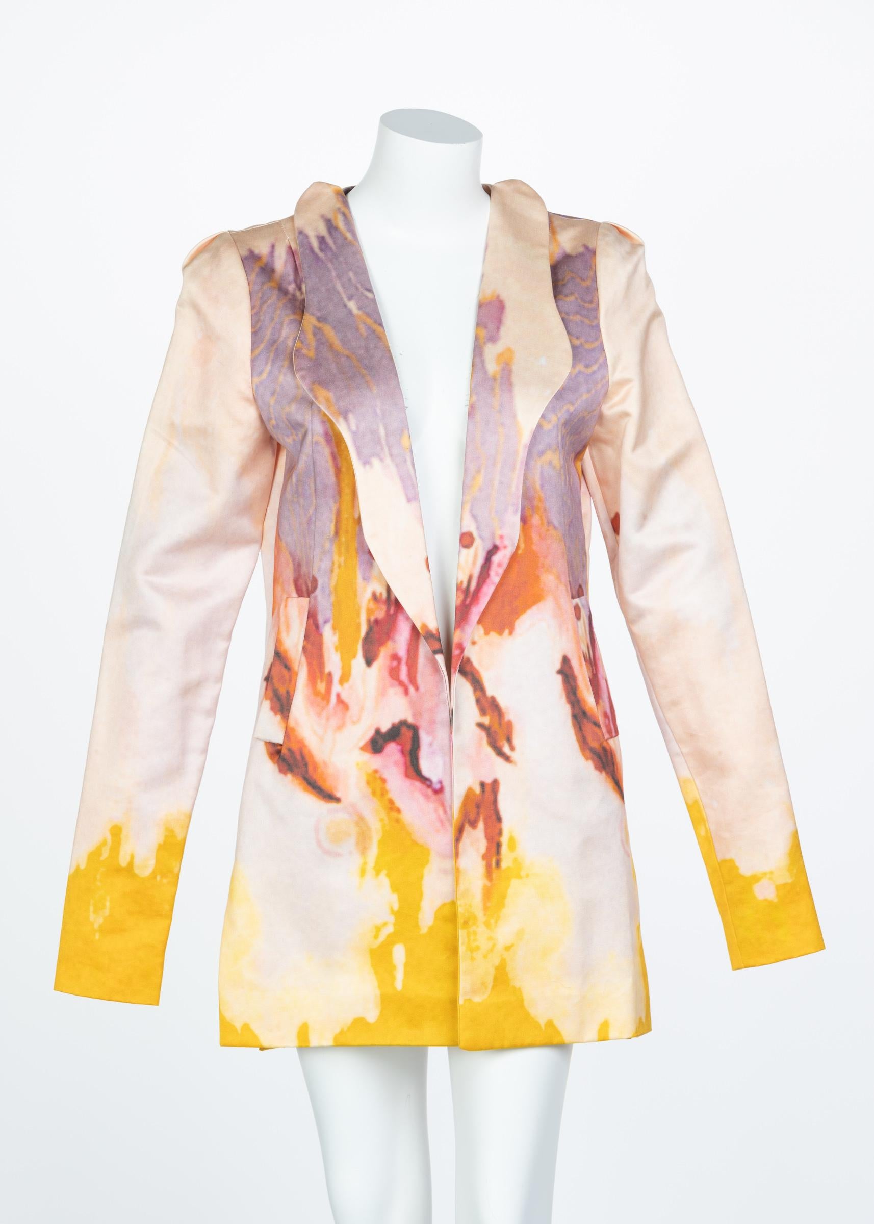 Rodarte Watercolor Jacket Runway Spring , 2008 2