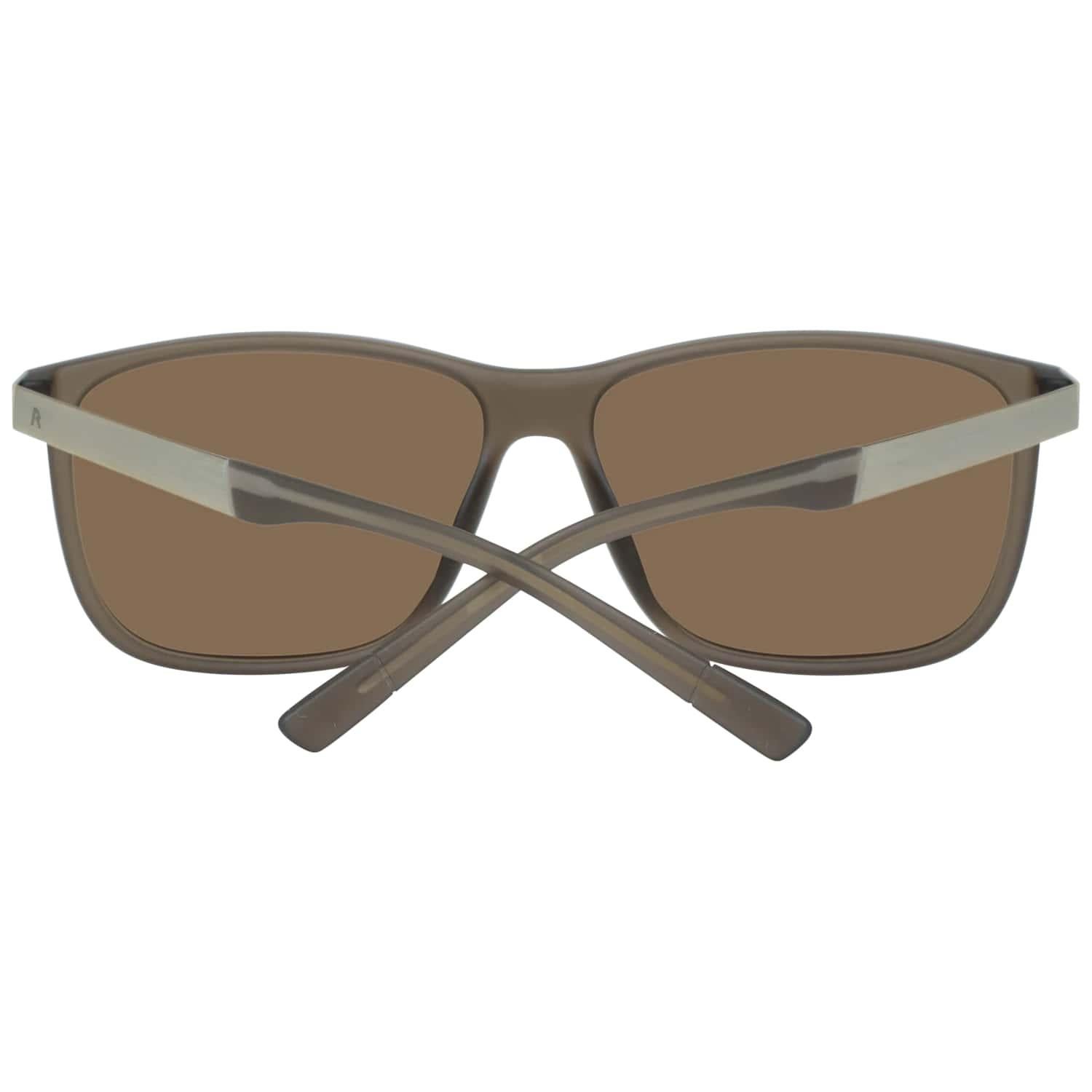 Rodenstock Mint Unisex Brown Sunglasses R3296-B-5914-145-V510-E49 59-14-140 mm In Excellent Condition In Rome, Rome