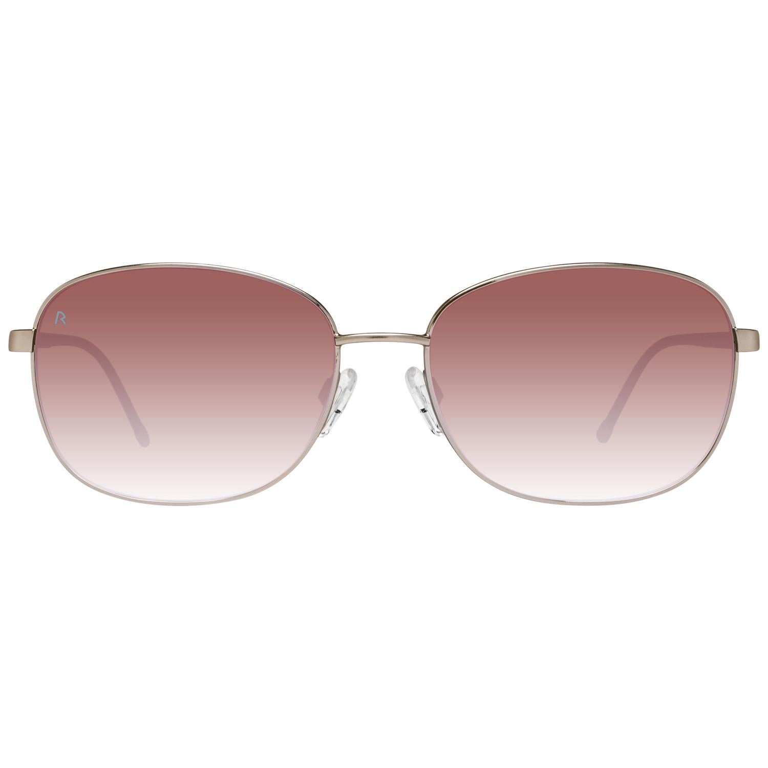 Rodenstock Mint Women Rose Gold Sunglasses R7410-C-5716-135-V625-E41 57-16-138 In Excellent Condition In Rome, Rome