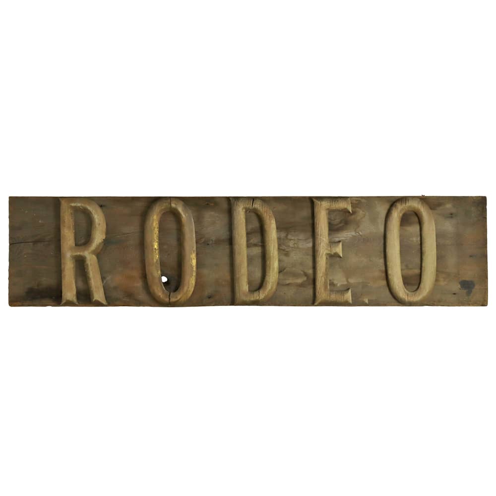 "RODEO" Sign For Sale